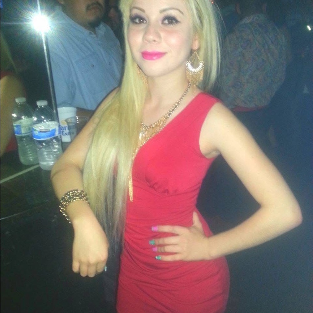 Emerald Sundae Vibrant Red Dress